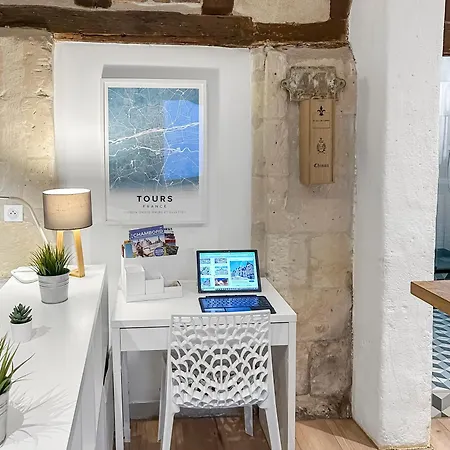Lejlighed Le Cosy Proche Hopital, Parking Facile Et Netflix Tours